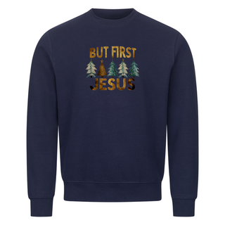 Maar eerst een Jezus-kerstsweater