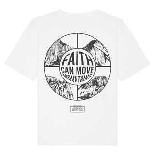 Move Mountains X Bible Oversized Shirt BackPrint Summer SALE