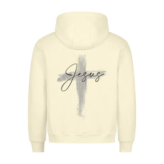 Jesus Painted Cross Hoodie BackPrint Christmas Sale