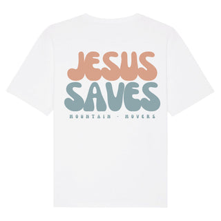 Jesus Saves Oversized Shirt BackPrint Summer SALE