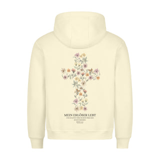 Mein Erlöser lebt Hoodie BackPrint Summer SALE