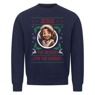 Jesus the Reason Christmas Sweatshirt Summer SALE