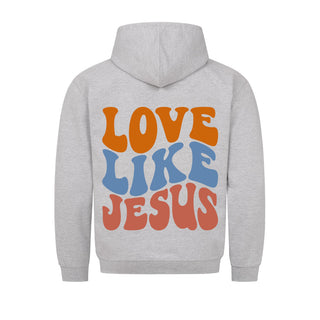 Aktion: Love like Jesus Hoodie BackPrint Restposten