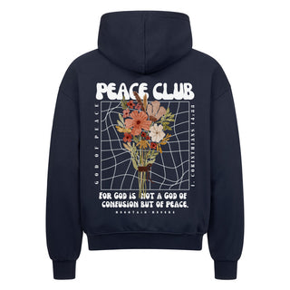 Peace Club Oversized Zipper Hoodie Summer SALE