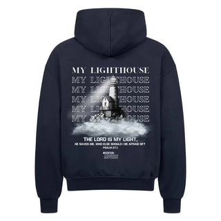 My Lighthouse Oversized Zipper Hoodie Front- und BackPrint Summer SALE