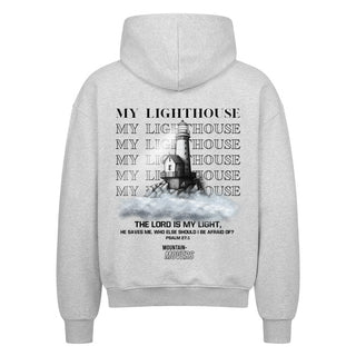 My Lighthouse Oversized Zipper Hoodie Front- und BackPrint Summer SALE