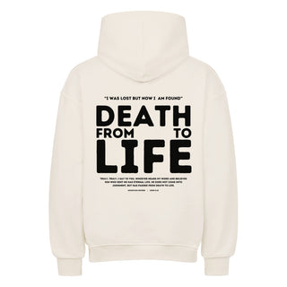 From Death to Life Oversized Hoodie BackPrint Summer SALE