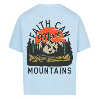 Mountains Retro Back Oversized T-shirt Lenteuitverkoop