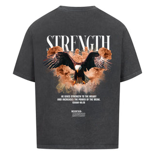 Strength Streetwear Oversized Shirt BackPrint Summer SALE