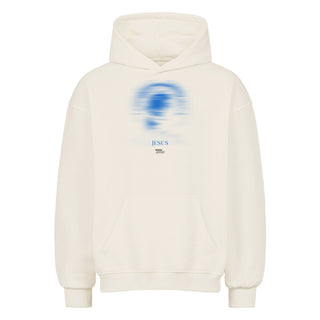 Jesus Streetwear Blurred Oversized Hoodie