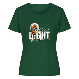 Let your light shine women's shirt