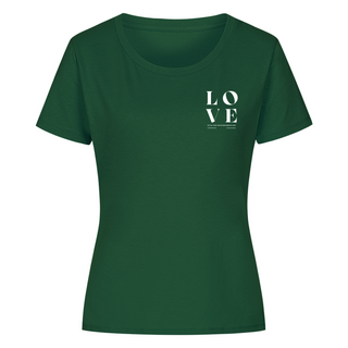 LOVE Alles geschehe in Liebe Frauen Shirt