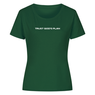 Trust God's plan simple women's shirt