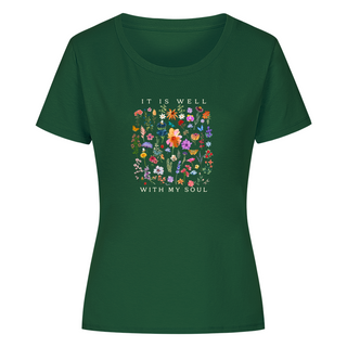 It is well (Flowers) Frauen Shirt