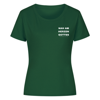 Nah am Herzen Gottes Frauen Shirt