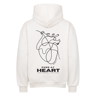 Pure at Heart Oversized Hoodie Front & BackPrint x Free!ndeed