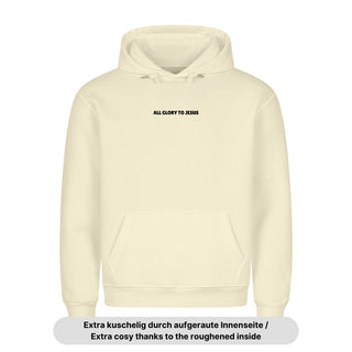 All glory to Jesus minimalistic Hoodie