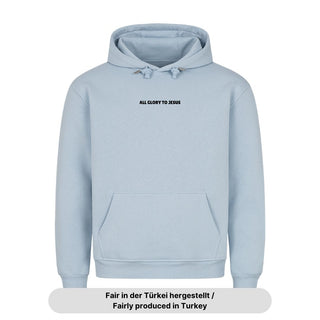 All glory to Jesus minimalistic Hoodie