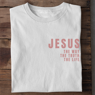 Jesus Pink Letters Shirt