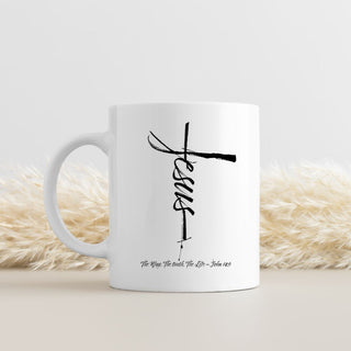 JESUS CROSS TASSE