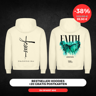 Bestseller (Jesus Cross und Faith Streetwear) Hoodies