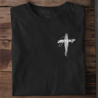 Jesus Painted Cross T-shirt voorjaarsuitverkoop