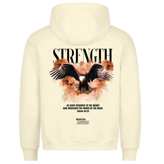 Aktion: Strength Streetwear Hoodie BackPrint