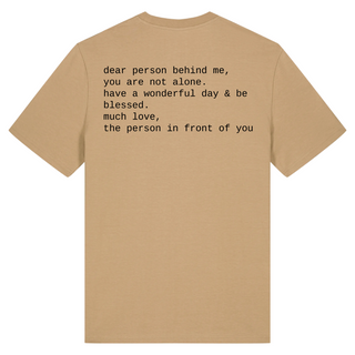 Dear Person Shirt BackPrint Summer SALE