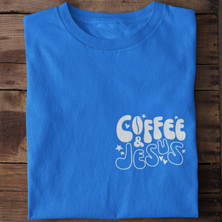 Coffee & Jesus Hearts T-Shirt