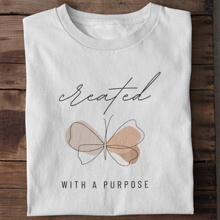 Created with a purpose Unisex Shirt