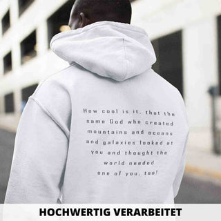 How Cool Hoodie BackPrint