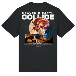 Heaven and Earth Oversized Shirt BackPrint