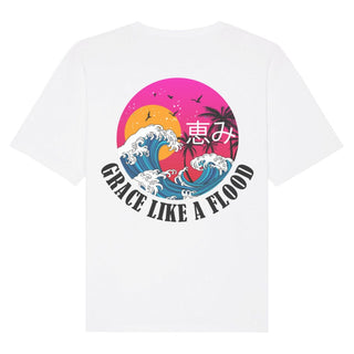 Grace like a Flood Oversize T-Shirt BackPrint Spring Sale