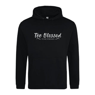 Too Blessed Hoodie Kerstuitverkoop