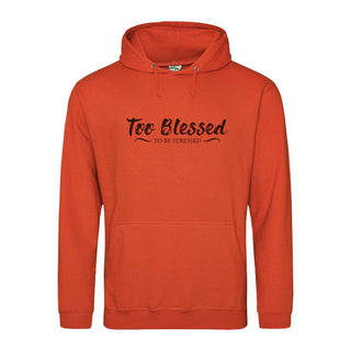 Too Blessed Hoodie Kerstuitverkoop