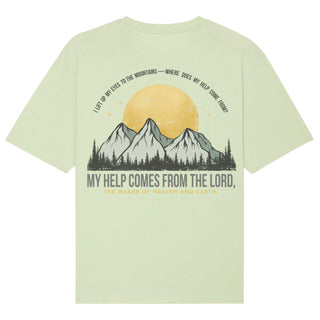 My Help comes from the Lord Oversized Shirt BackPrint Summer SALE