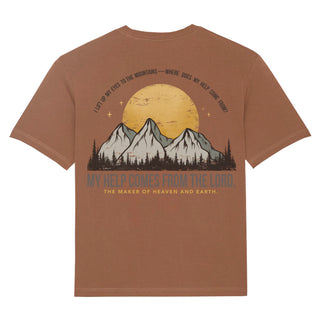 My Help comes from the Lord Oversized T-Shirt BackPrint Spring Sale