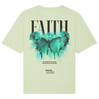 Faith Streetwear Oversized T-Shirt BackPrint Spring Sale