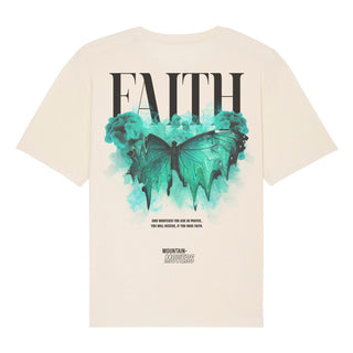 Faith Streetwear Oversized T-Shirt BackPrint Summer SALE