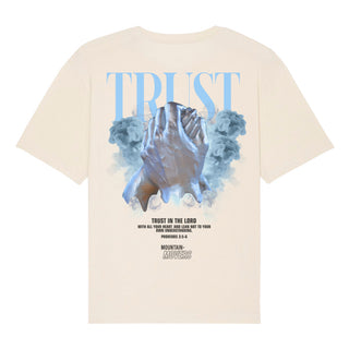Trust streetwear oversized T-shirt met backprint voorjaarsuitverkoop