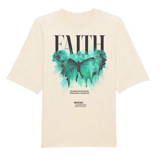Faith streetwear premium oversized overhemd met voorkant lenteuitverkoop