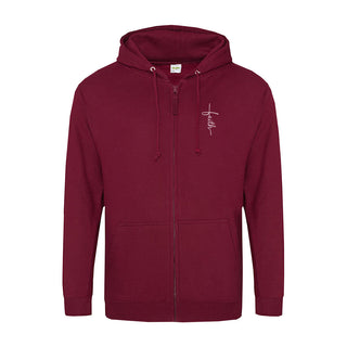 Faith Hoodie met gekruiste rits Black Friday-uitverkoop