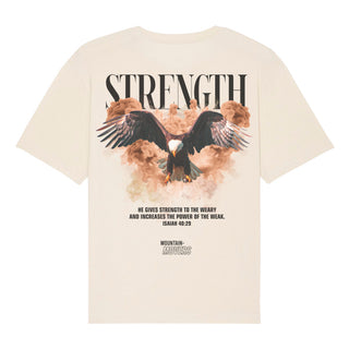 Strength Streetwear Oversized T-Shirt BackPrint SommerShirt