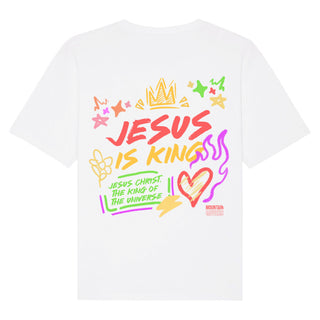 Jesus is King Oversized T-Shirt BackPrint Kerstuitverkoop