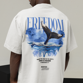 Freedom Streetwear Oversized Shirt BackPrint