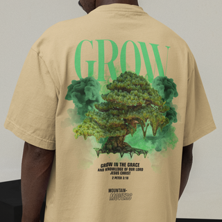 Grow Streetwear Oversized Shirt BackPrint